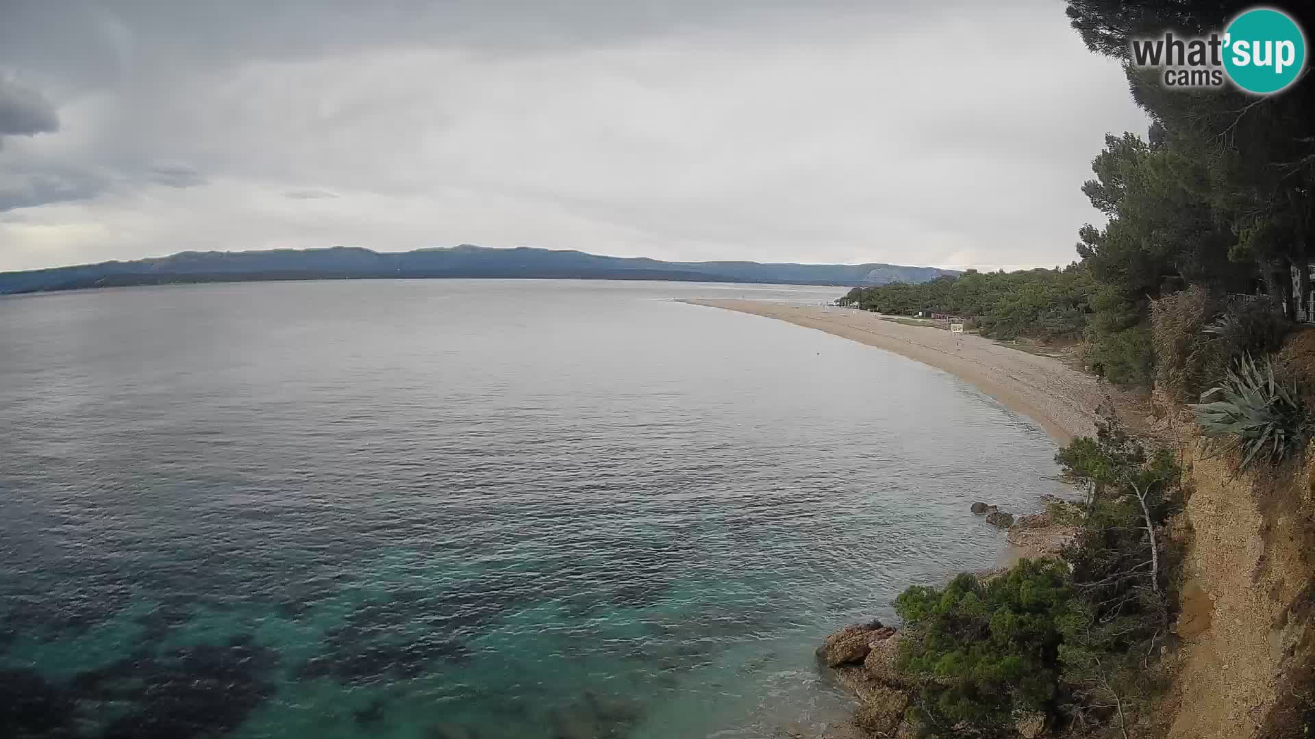 Webcam Bol Zlatni Rat – Live View from Brač Island