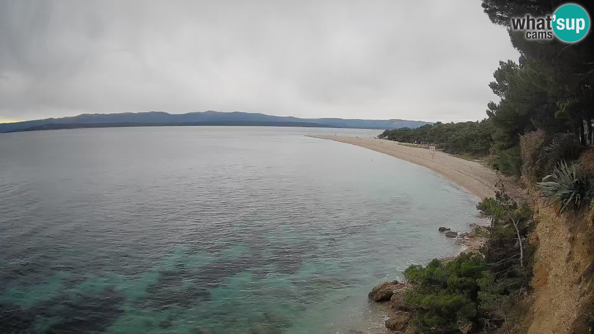 Webcam Bol Zlatni Rat – Live View from Brač Island