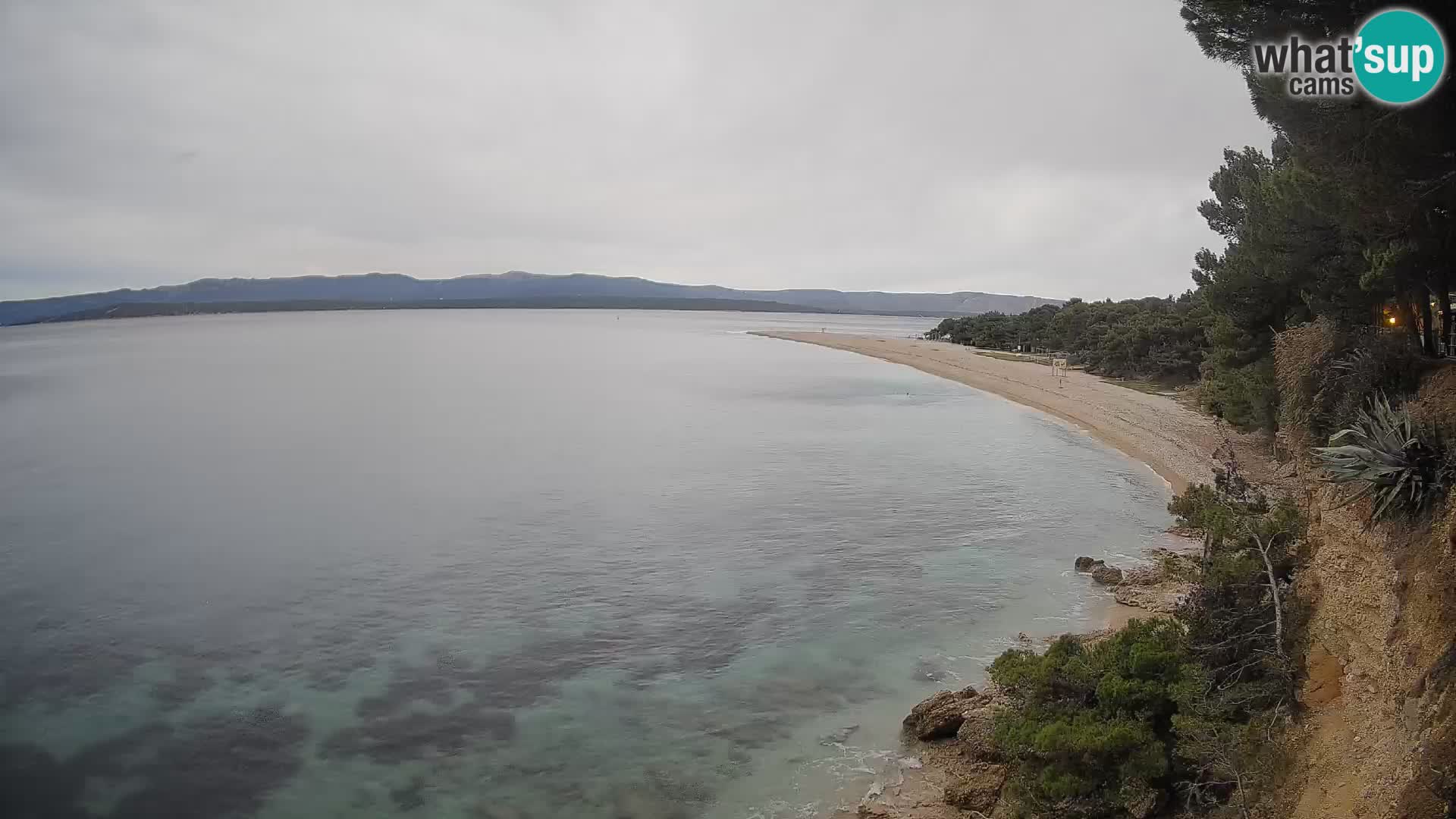 Webcam Bol Zlatni Rat – Vue en direct depuis l’île de Brač