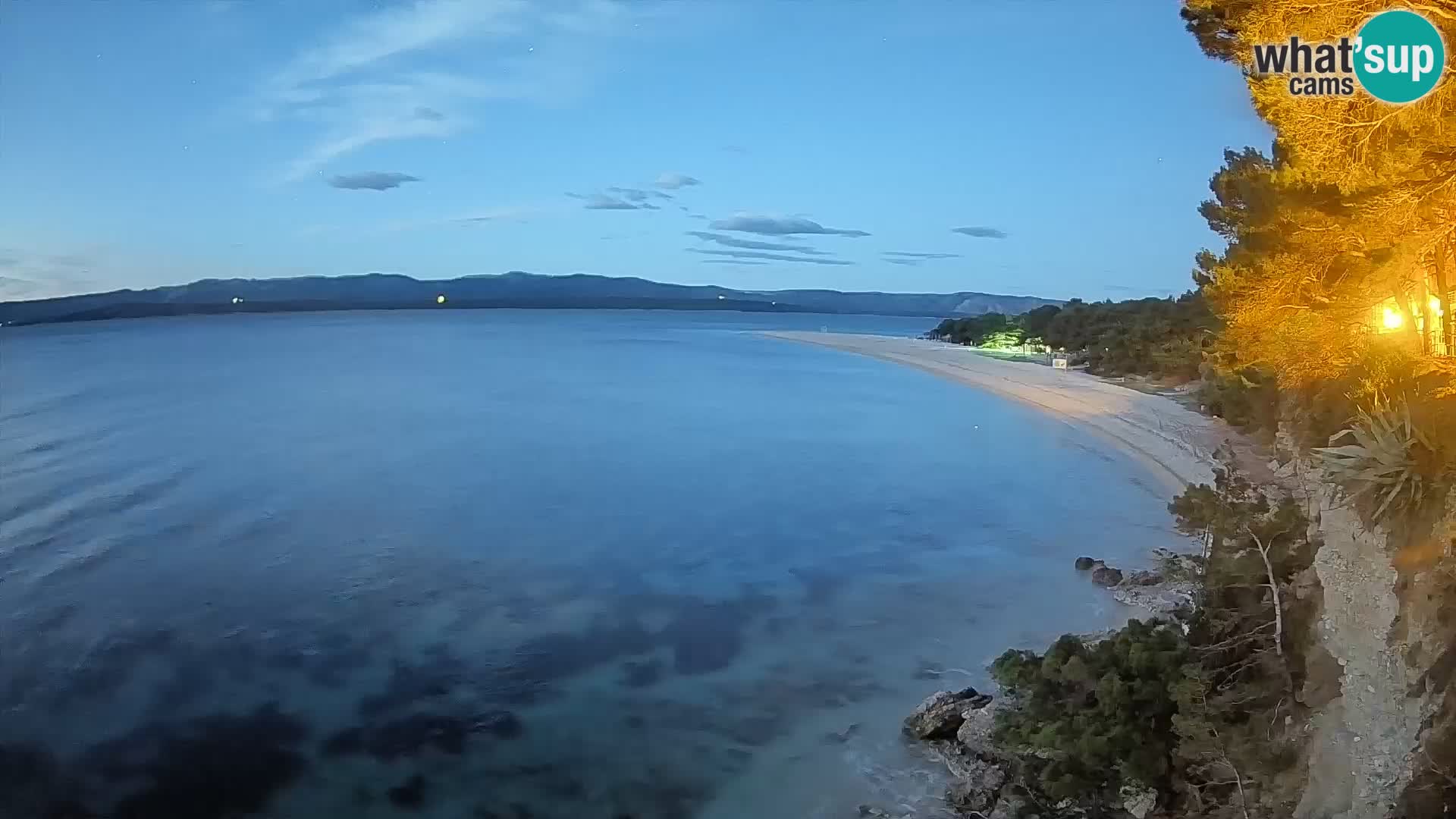 Webcam Bol Zlatni Rat – Vue en direct depuis l’île de Brač