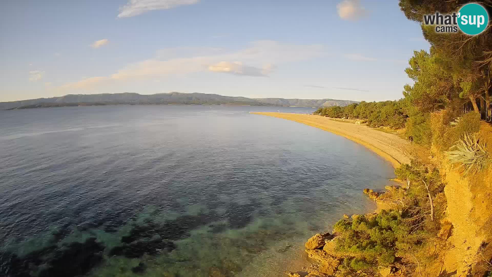 Webcam Bol Zlatni Rat – Vue en direct depuis l’île de Brač