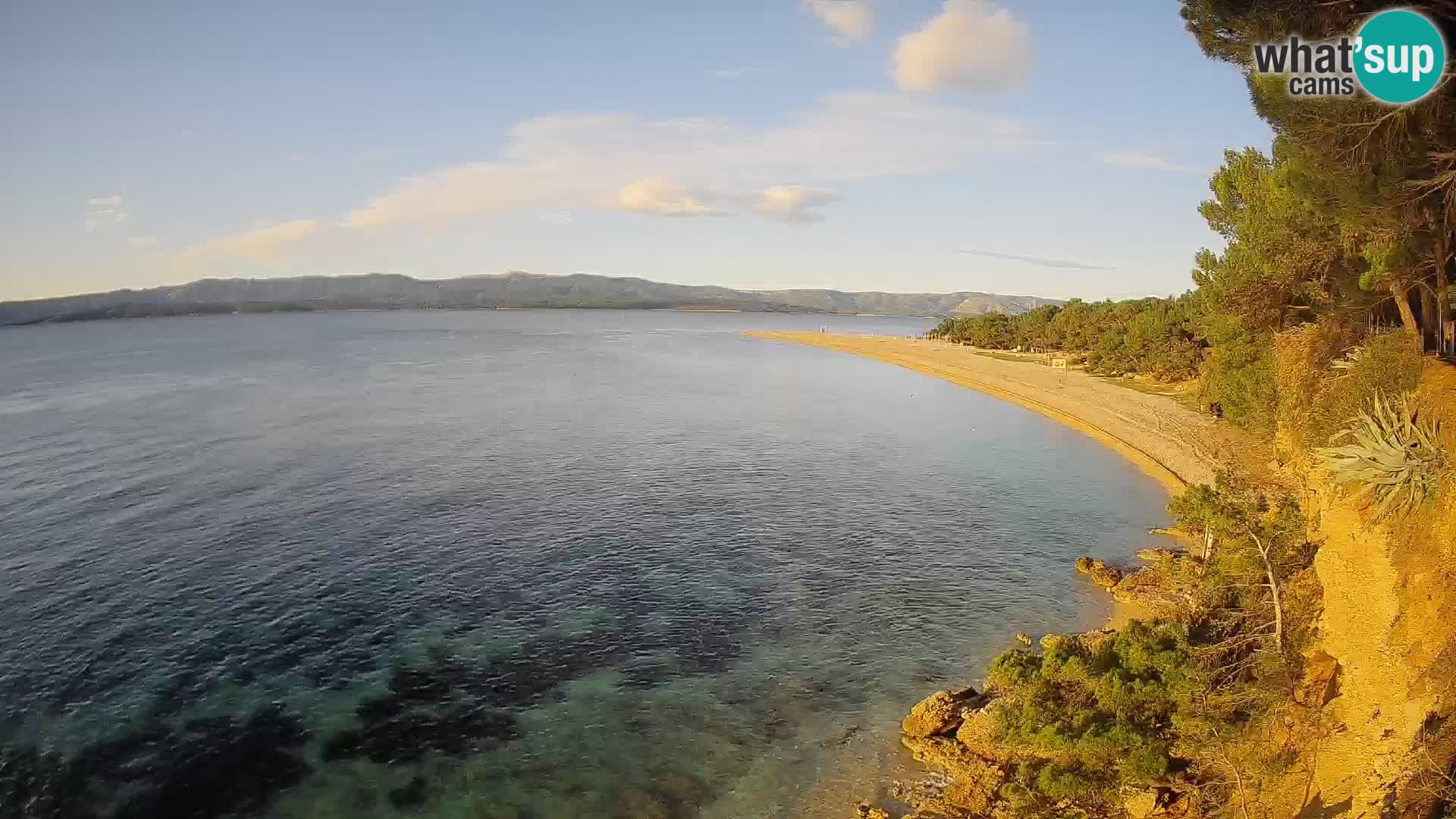 Webcam Bol Zlatni Rat – Vue en direct depuis l’île de Brač