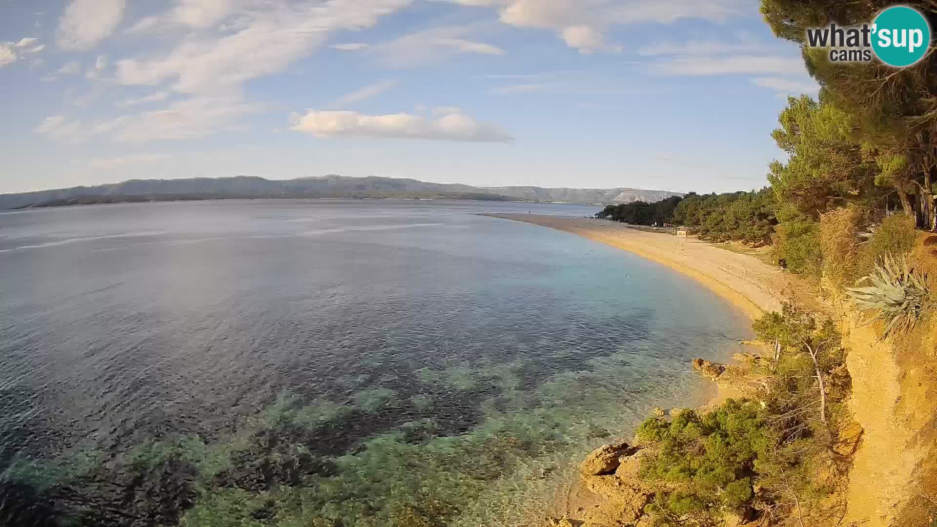 Webcam Bol Zlatni Rat – Live View from Brač Island