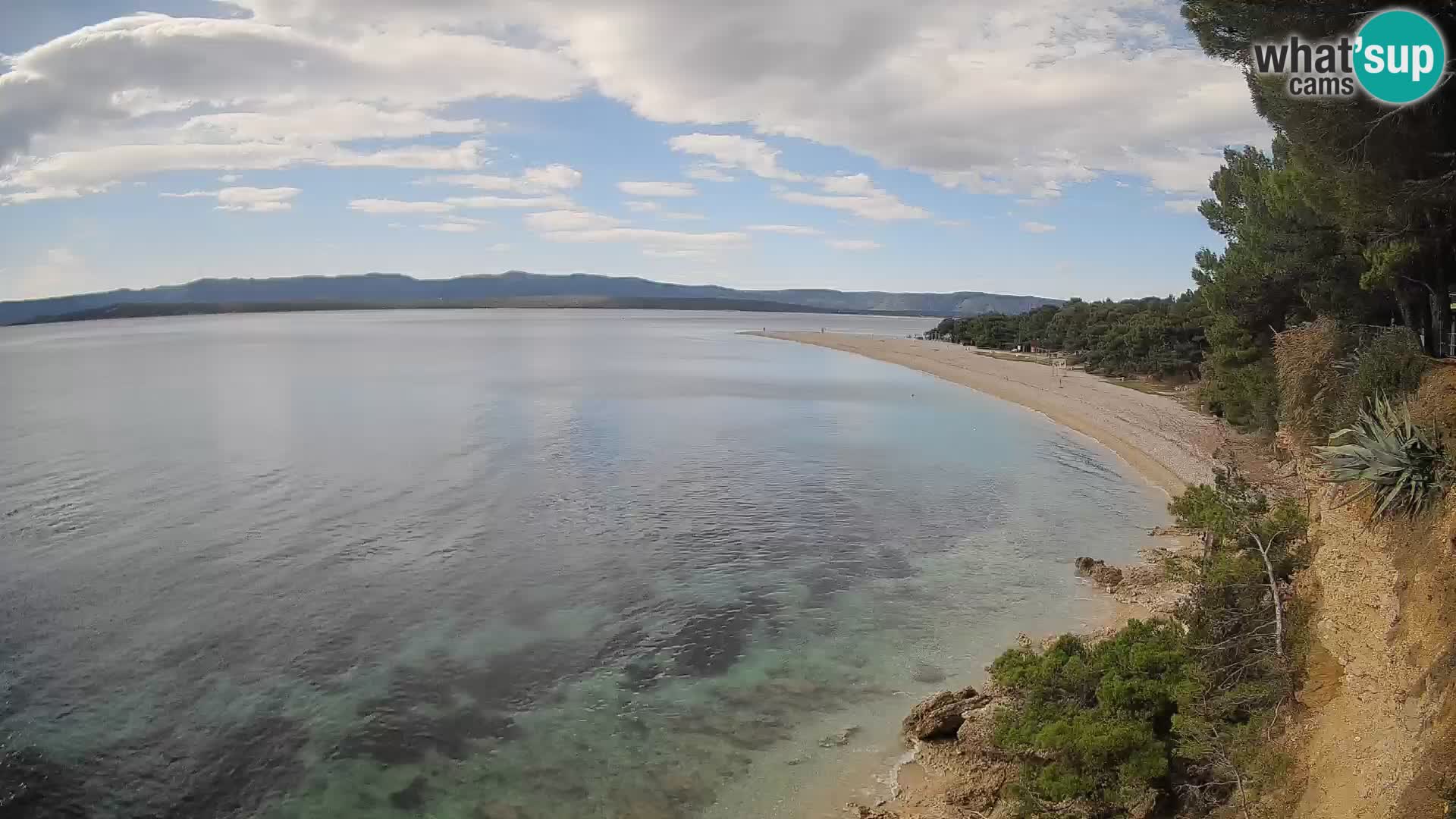 Webcam Bol Zlatni Rat – Vue en direct depuis l’île de Brač