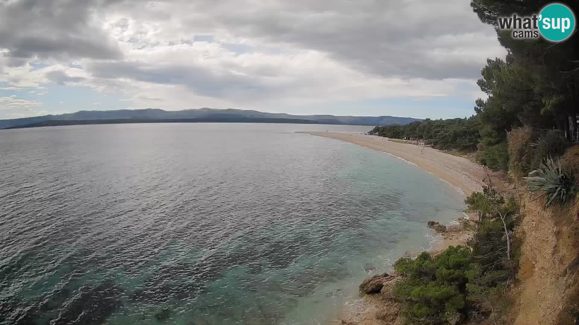 Webcam Bol Zlatni Rat – Vue en direct depuis l’île de Brač