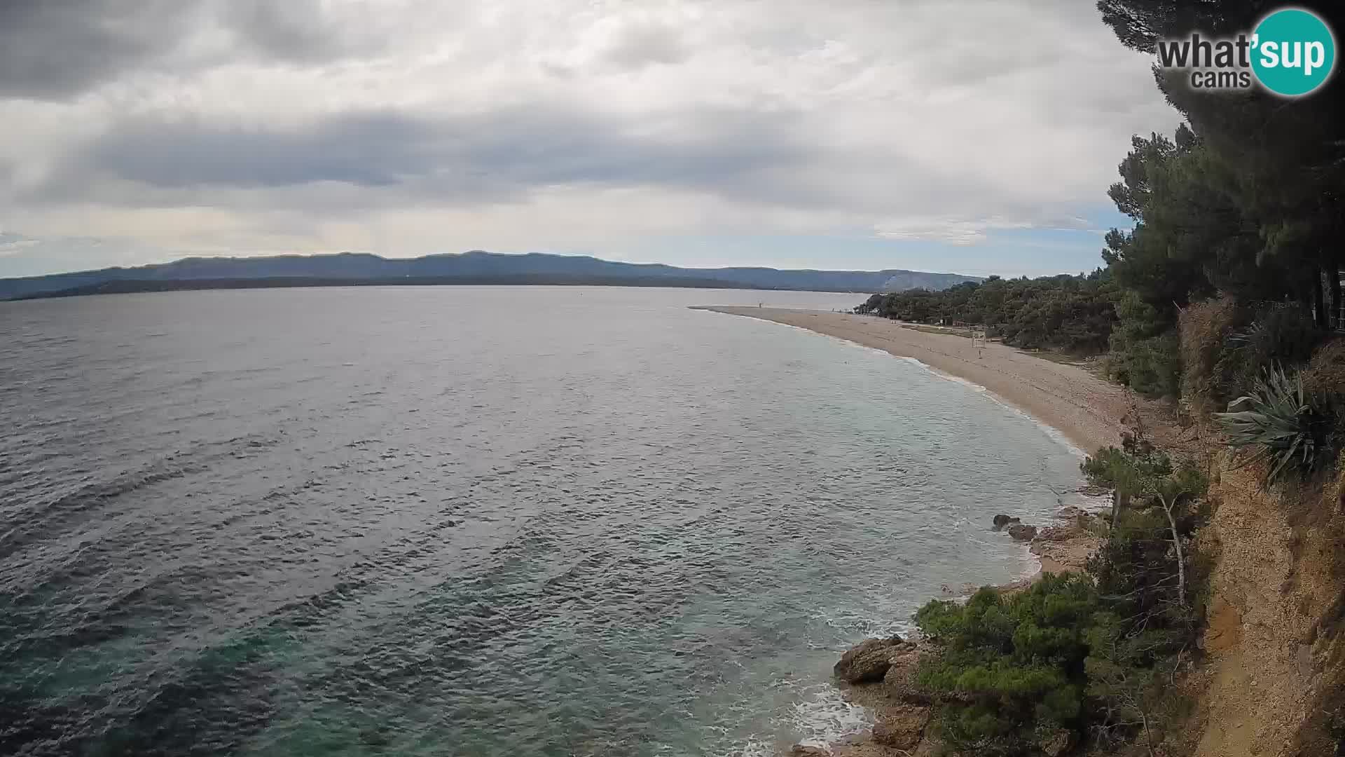 Webcam Bol Zlatni Rat – Vue en direct depuis l’île de Brač