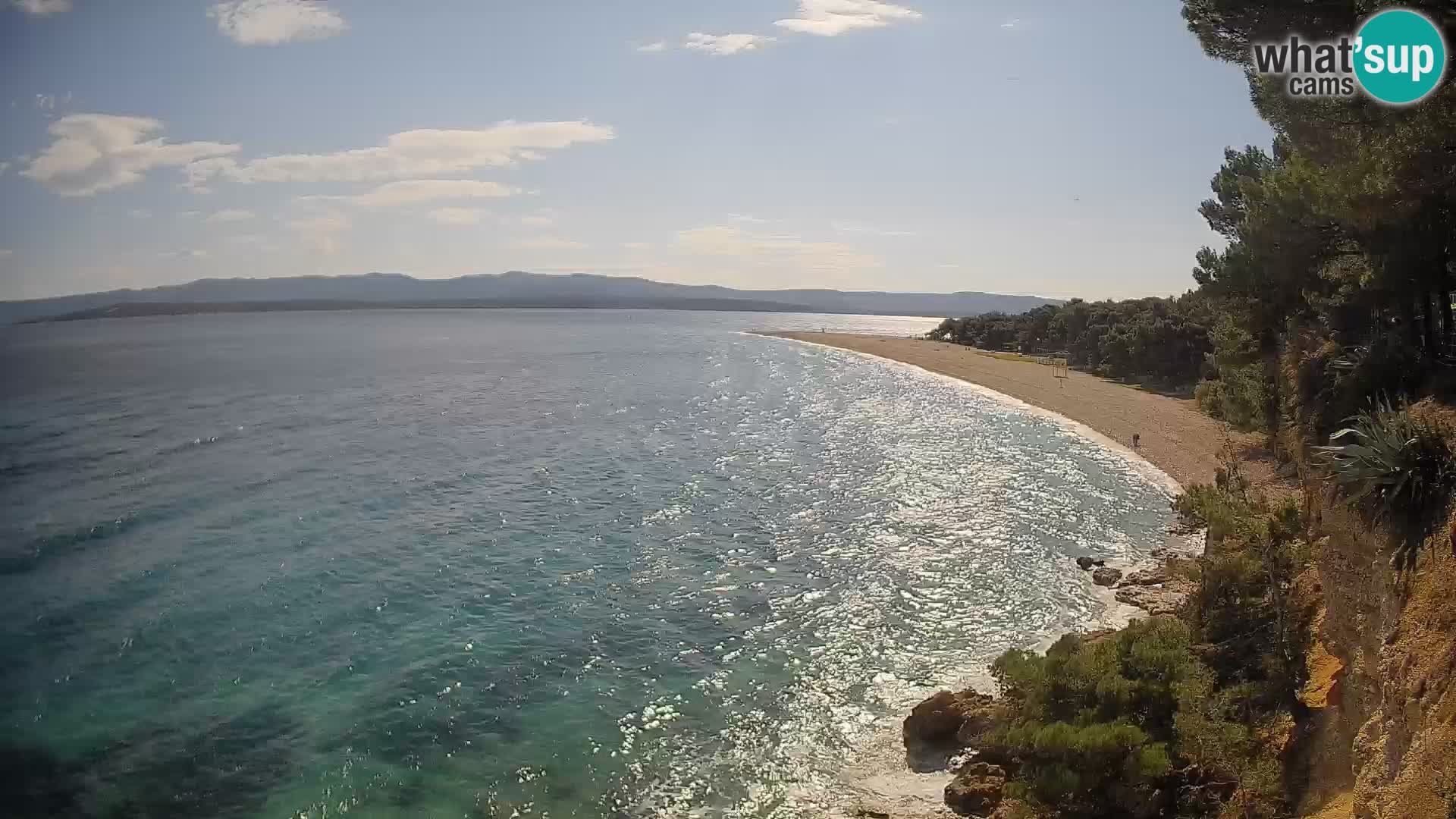 Webcam Bol Zlatni Rat – Live View from Brač Island