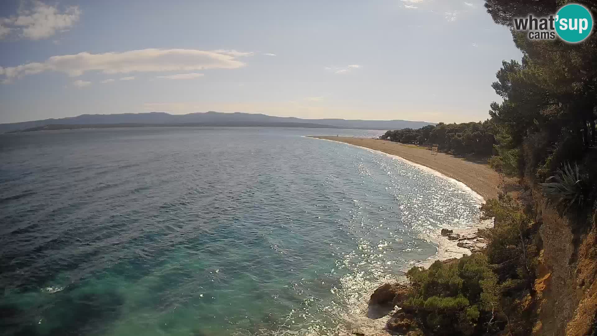 Webcam Bol Zlatni Rat – Vue en direct depuis l’île de Brač