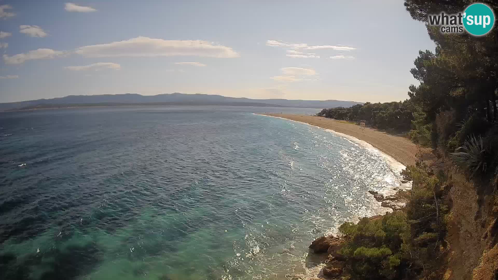 Webcam Bol Zlatni Rat – Live View from Brač Island