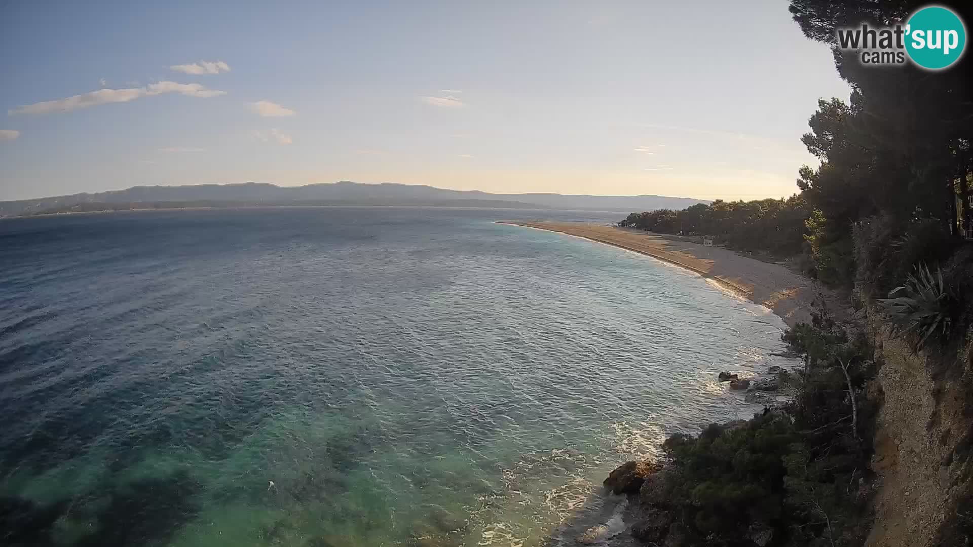 Webcam Bol Zlatni Rat – Vue en direct depuis l’île de Brač