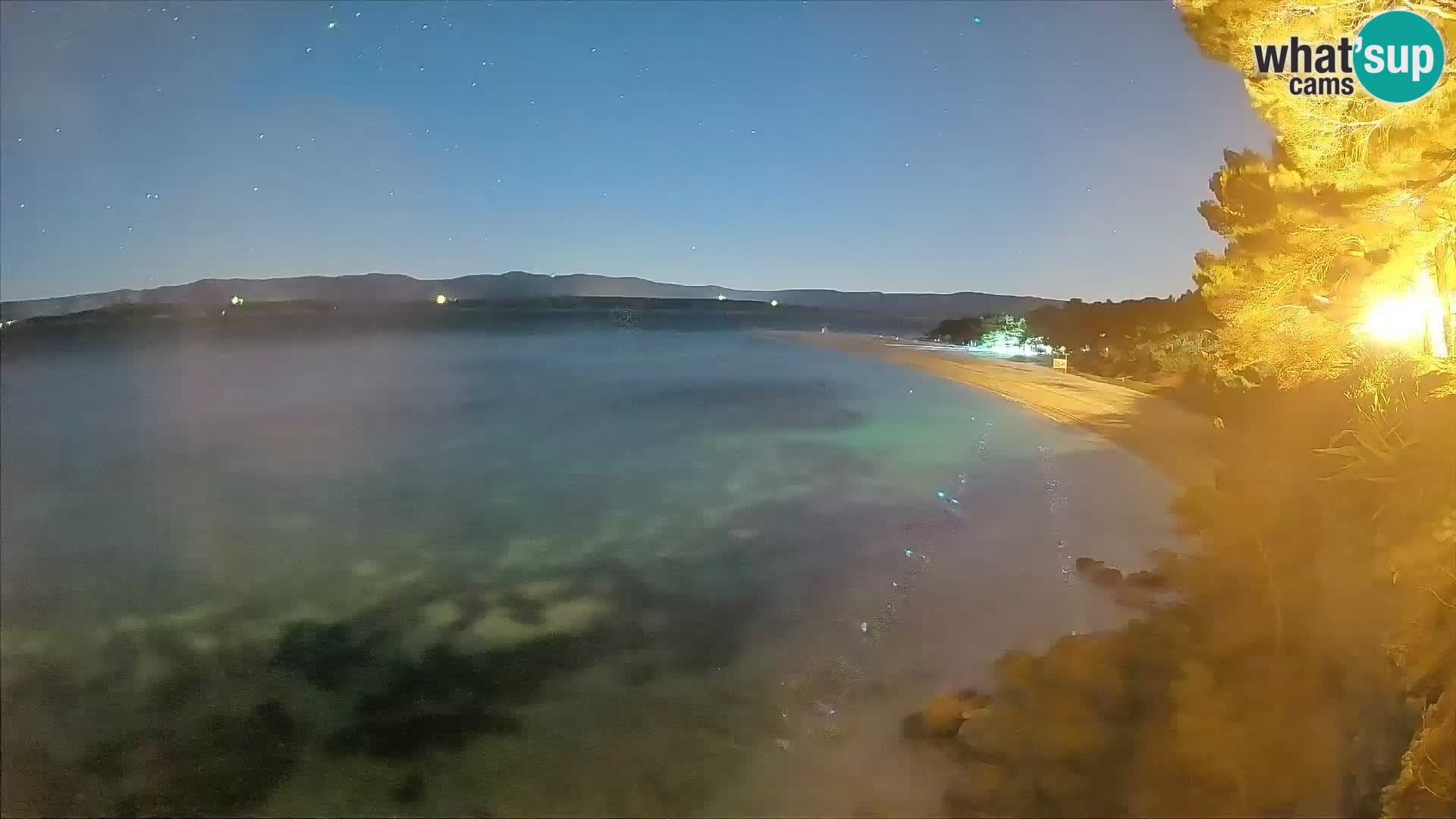Webcam Zlatni Rat Bol – Liveblick vom berühmten Strand auf Brač