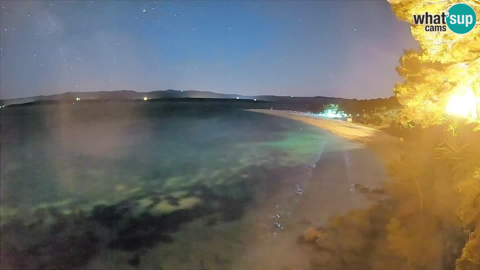 Webcam Zlatni Rat Bol – Liveblick vom berühmten Strand auf Brač
