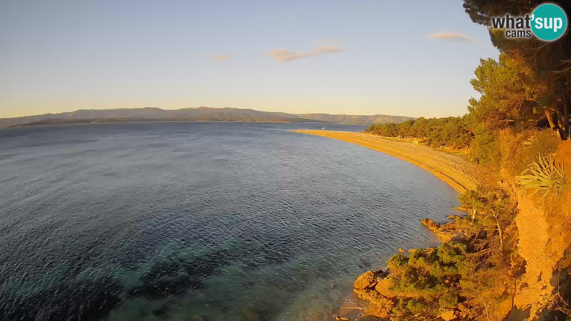 Webcam Bol Zlatni Rat – Live View from Brač Island