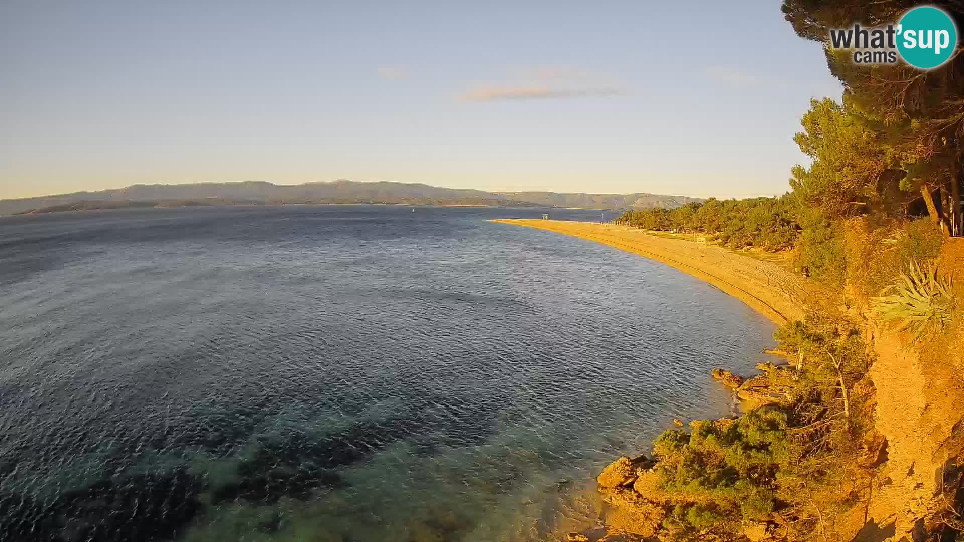 Webcam Bol Zlatni Rat – Live View from Brač Island