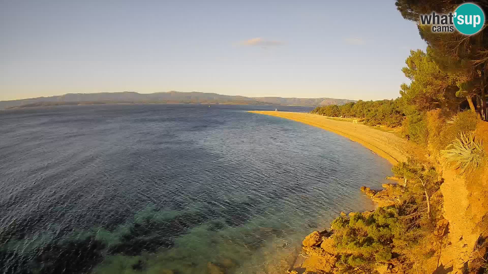 Webcam Bol Zlatni Rat – Live View from Brač Island