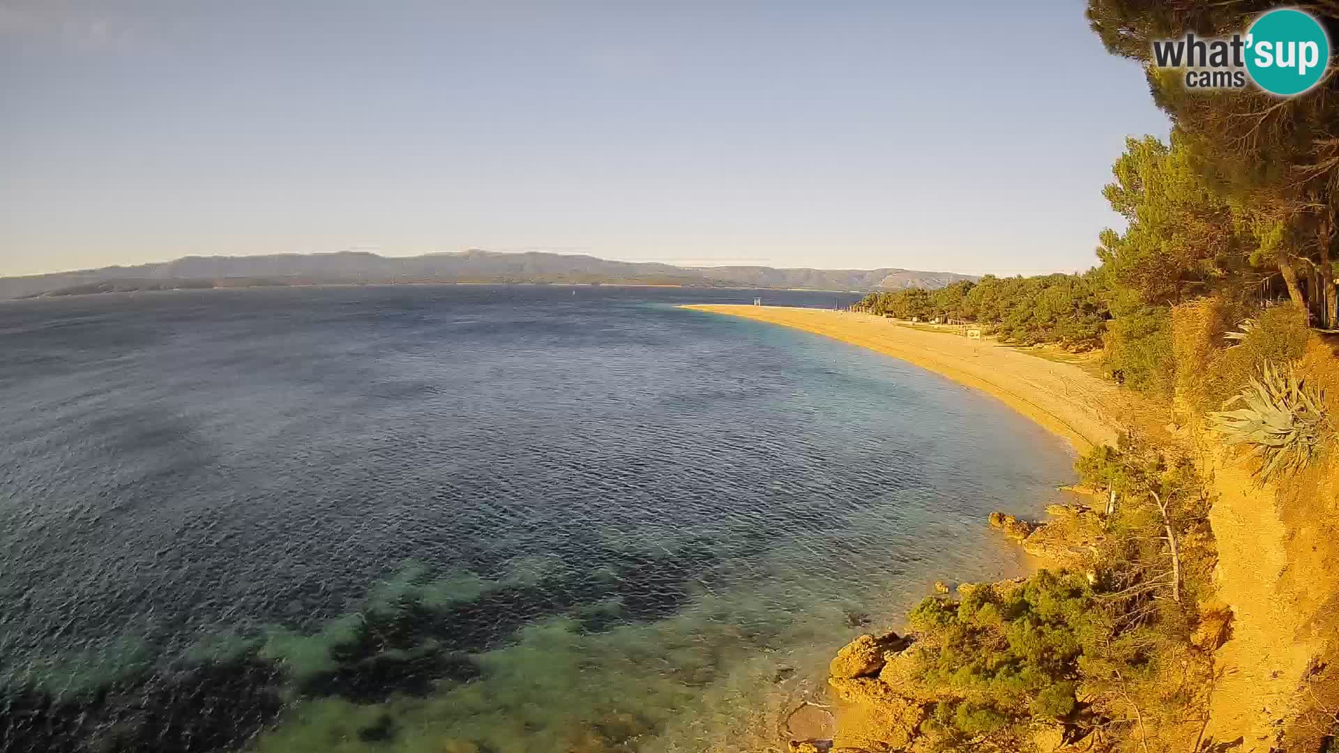 Webcam Bol Zlatni Rat – Live View from Brač Island