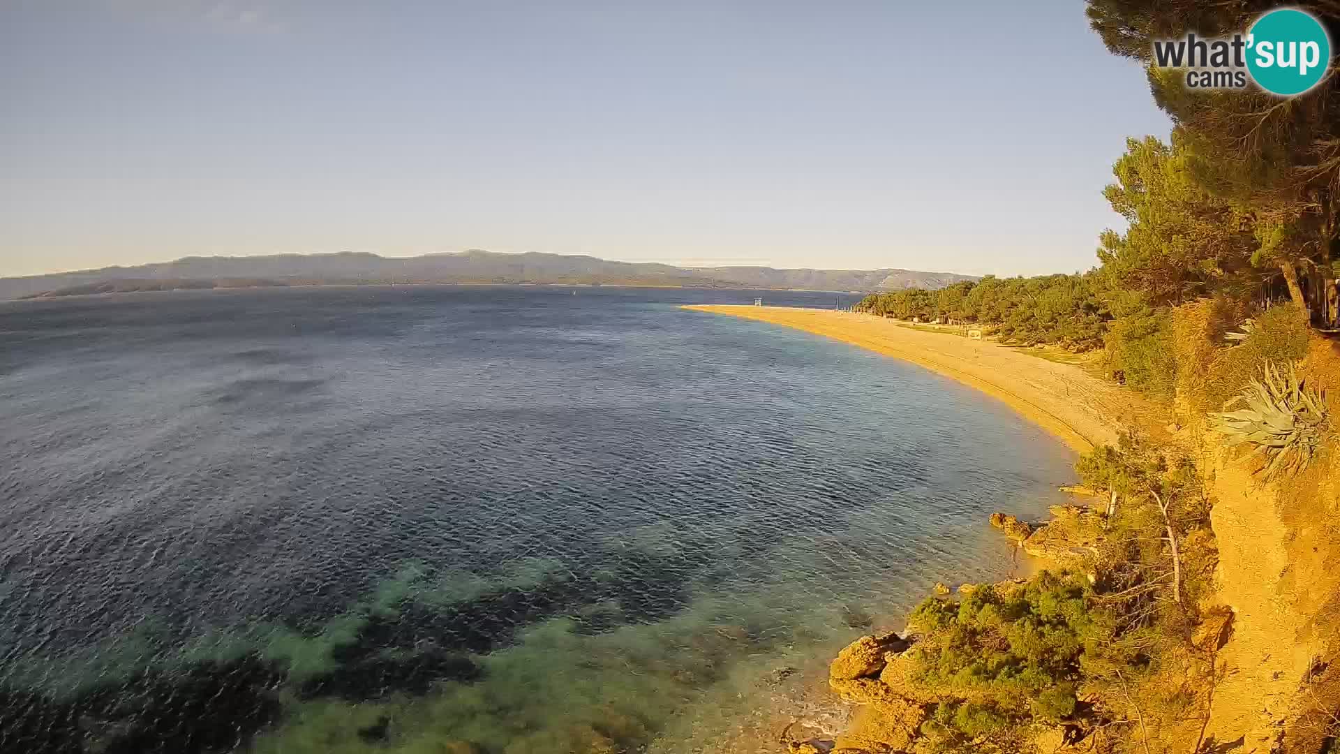 Webcam Bol Zlatni Rat – Vue en direct depuis l’île de Brač