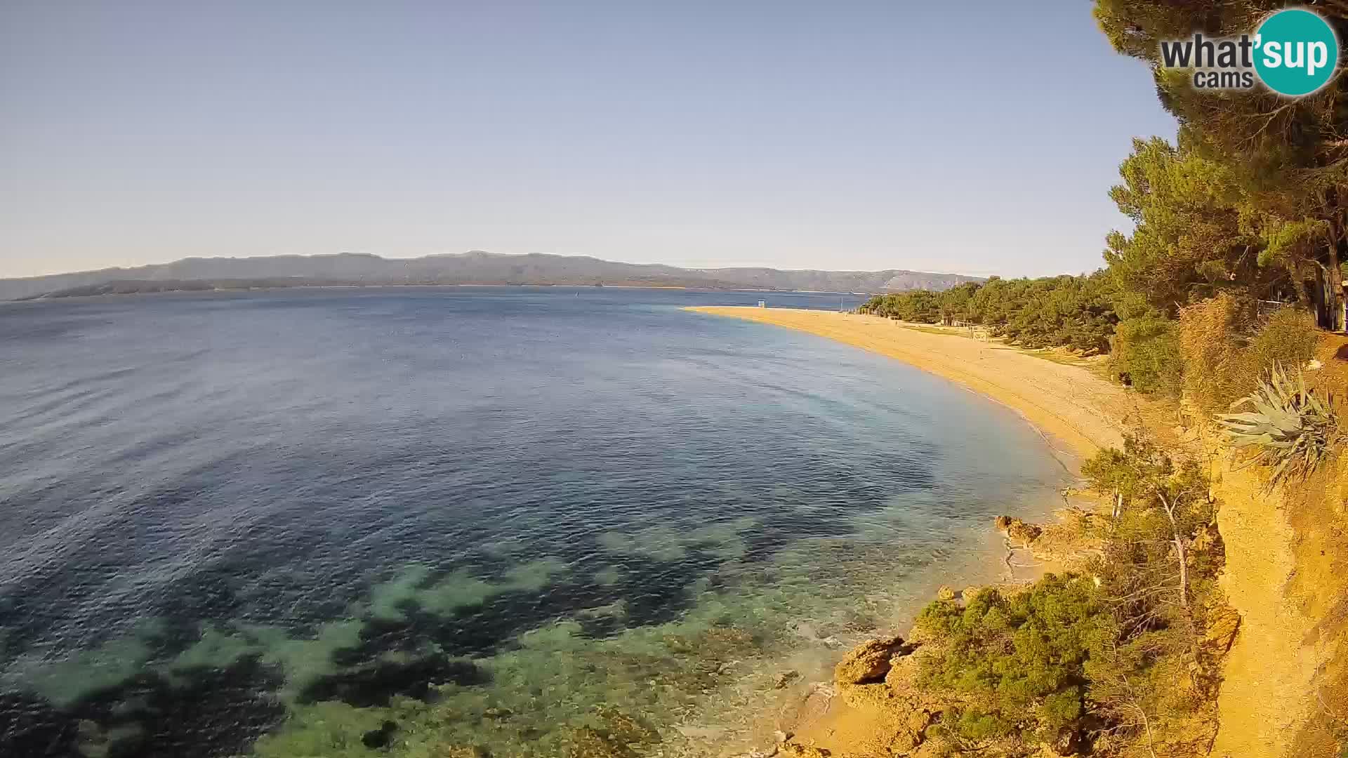Webcam Bol Zlatni Rat – Live View from Brač Island