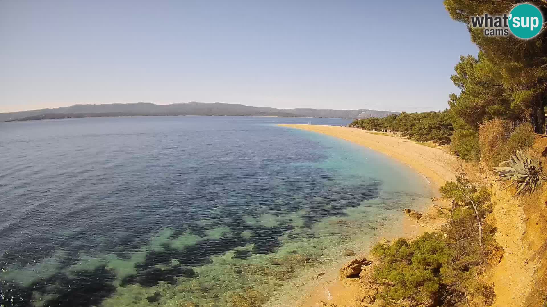 Webcam Bol Zlatni Rat – Live View from Brač Island