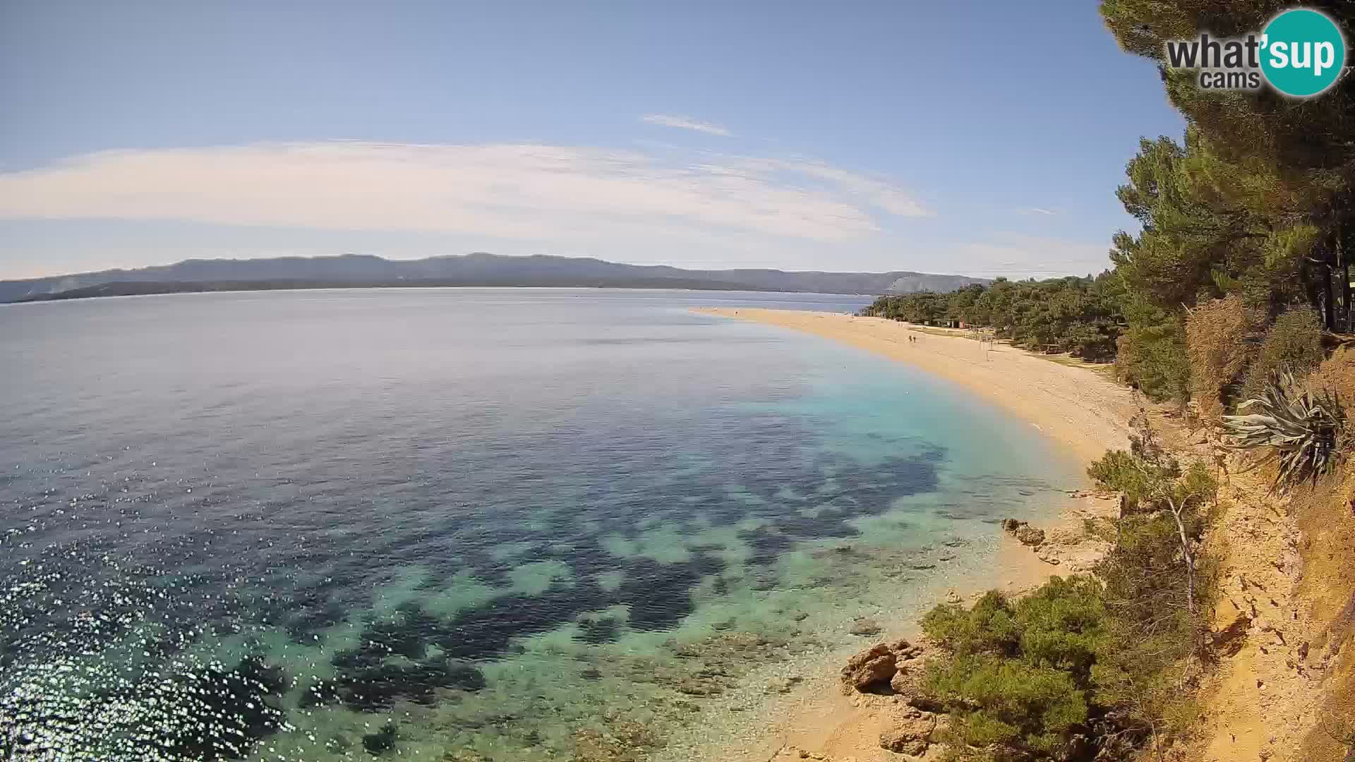 Webcam Bol Zlatni Rat – Live View from Brač Island