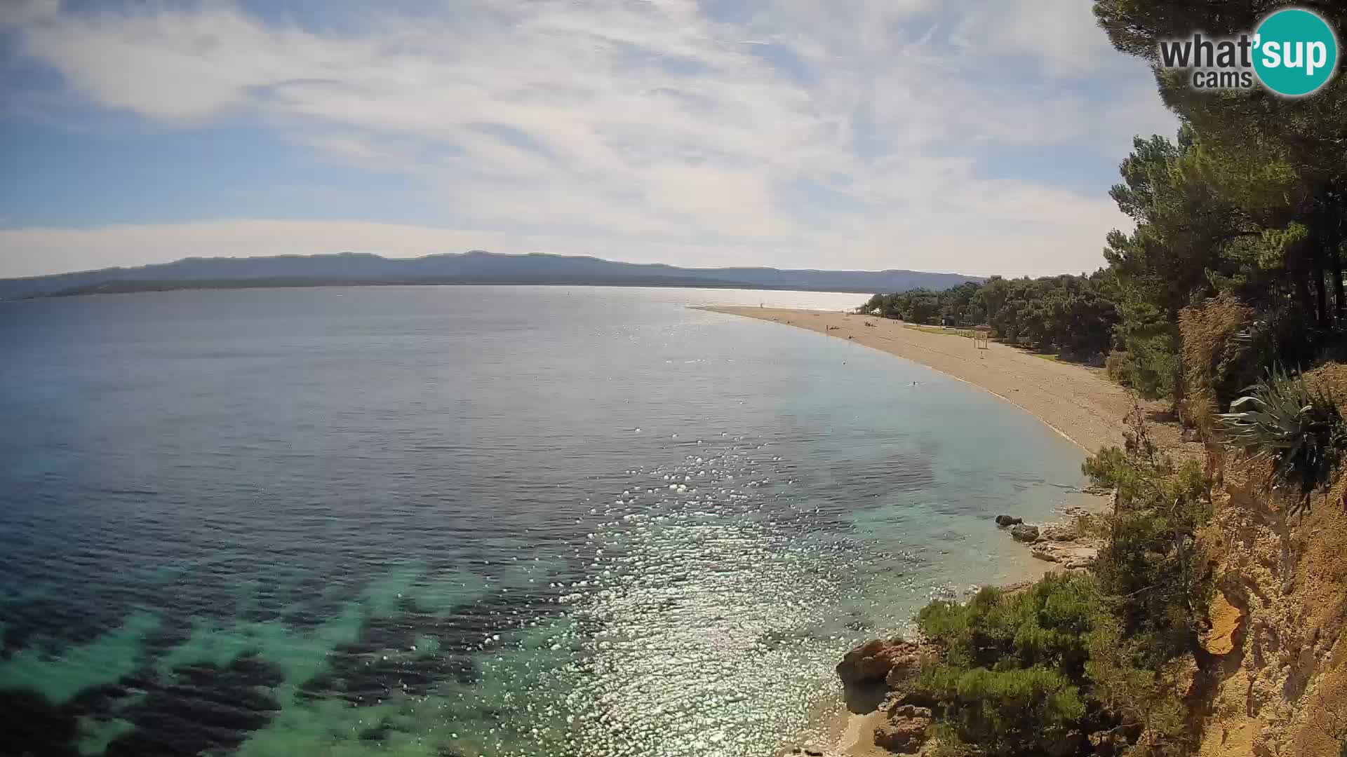 Webcam Bol Zlatni Rat – Vue en direct depuis l’île de Brač