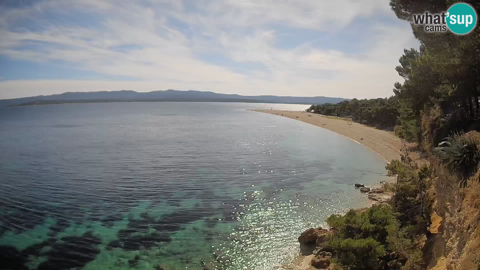 Webcam Bol Zlatni Rat – Vue en direct depuis l’île de Brač