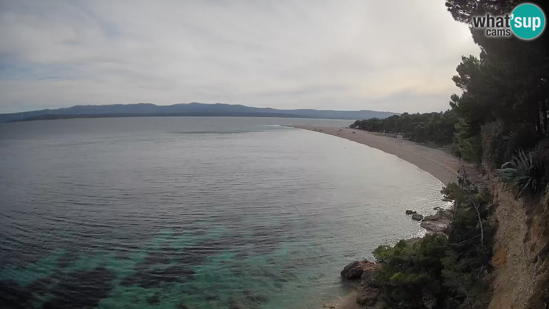Webcam Bol Zlatni Rat – Vue en direct depuis l’île de Brač