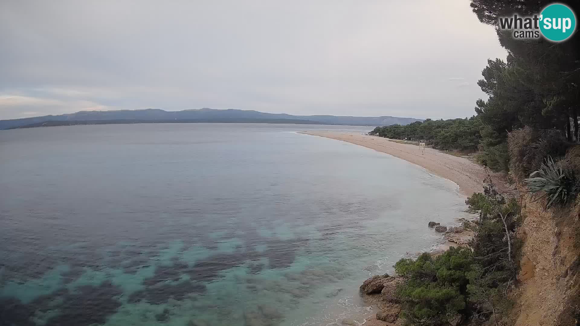 Webcam Bol Zlatni Rat – Live View from Brač Island