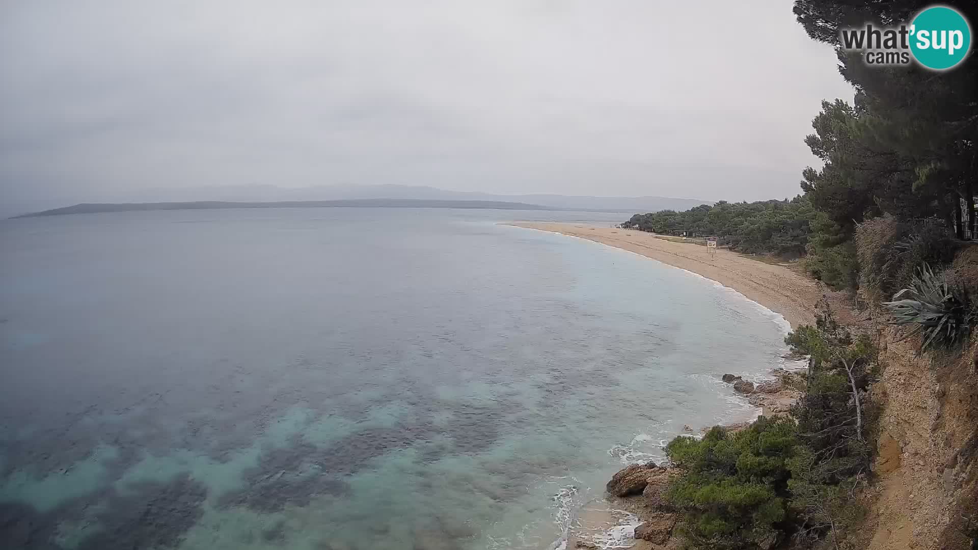 Webcam Bol Zlatni Rat – Vue en direct depuis l’île de Brač