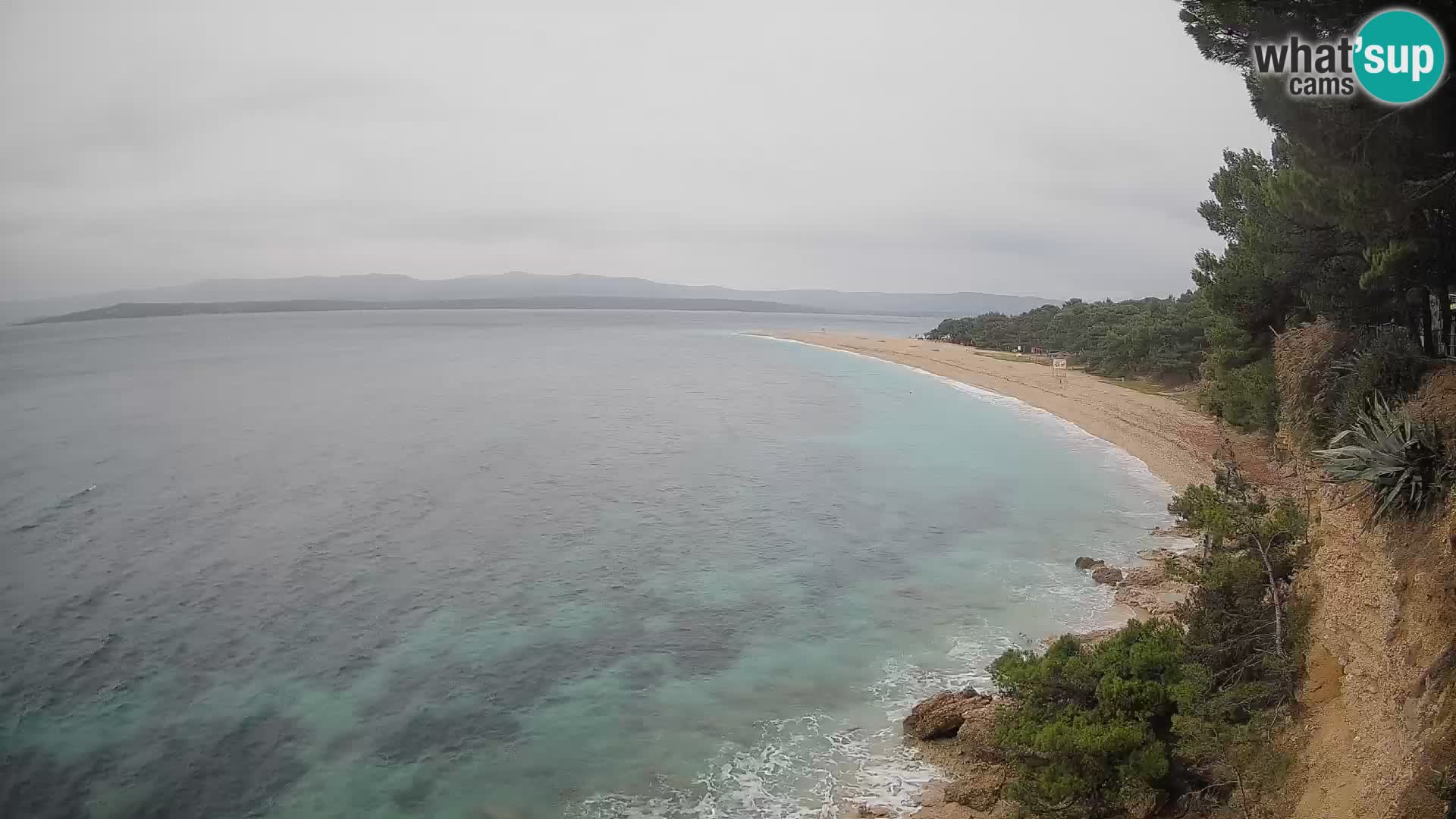 Webcam Bol Zlatni Rat – Vue en direct depuis l’île de Brač