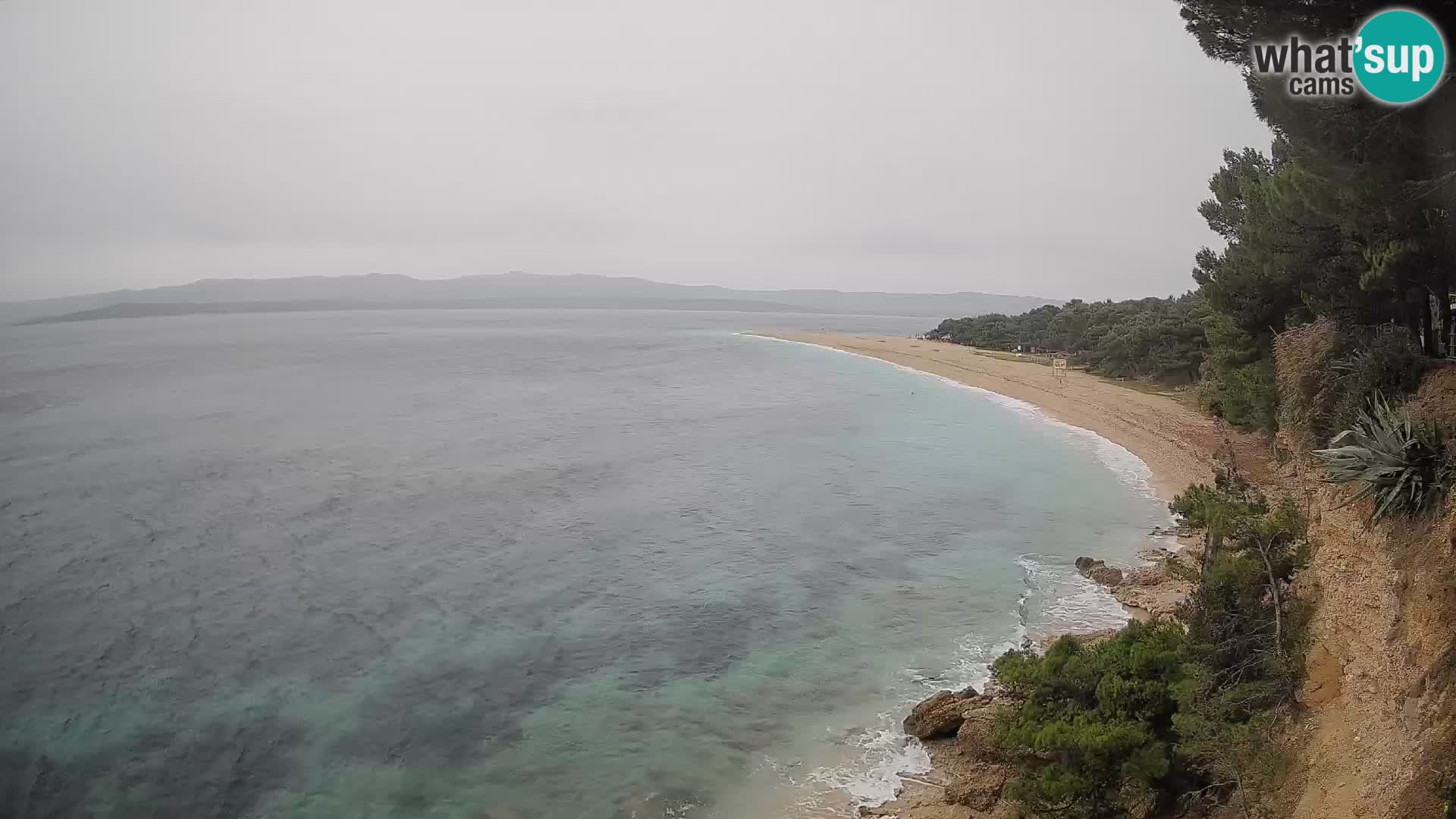 Webcam Bol Zlatni Rat – Vue en direct depuis l’île de Brač