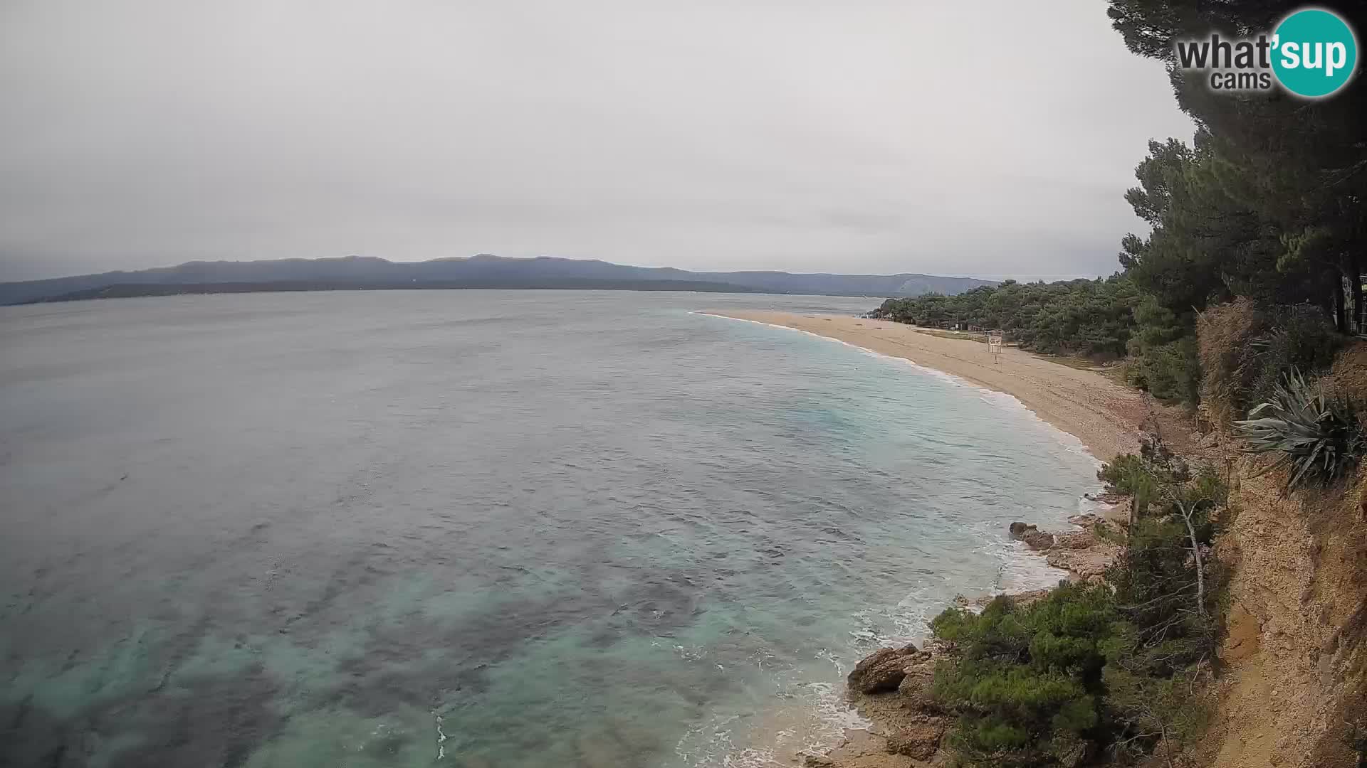 Webcam Bol Zlatni Rat – Vue en direct depuis l’île de Brač