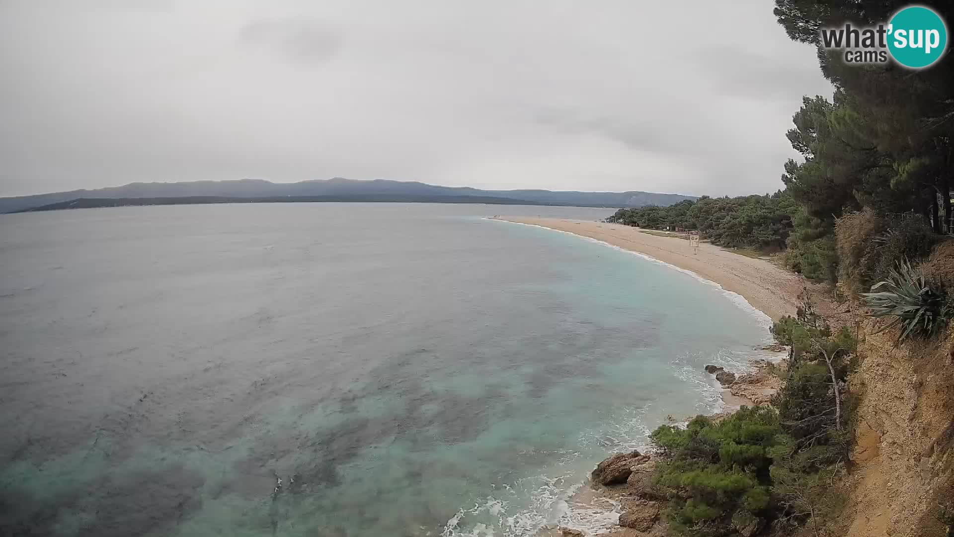 Webcam Bol Zlatni Rat – Live View from Brač Island
