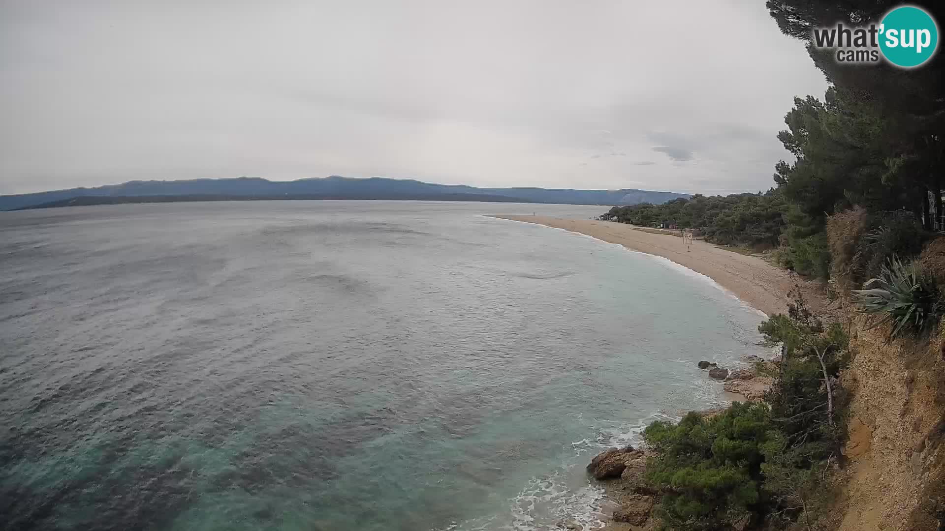 Webcam Bol Zlatni Rat – Live View from Brač Island