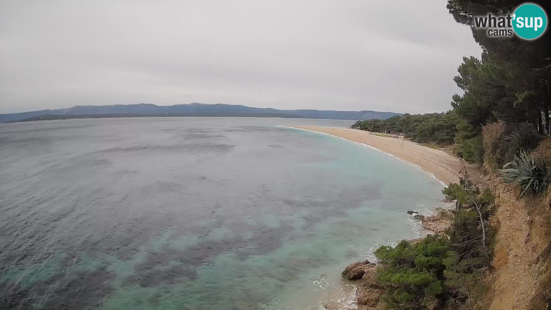 Webcam Bol Zlatni Rat – Live View from Brač Island