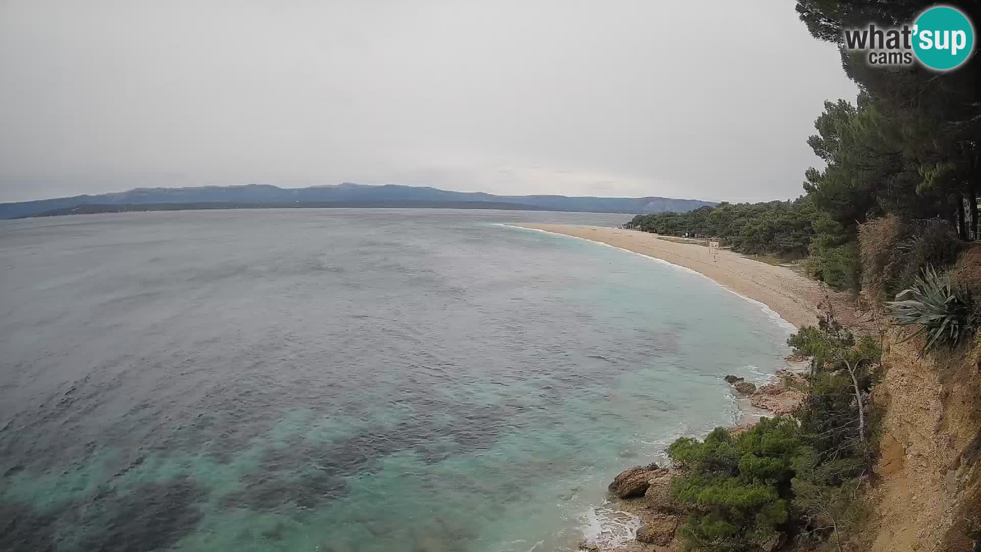Webcam Bol Zlatni Rat – Live View from Brač Island
