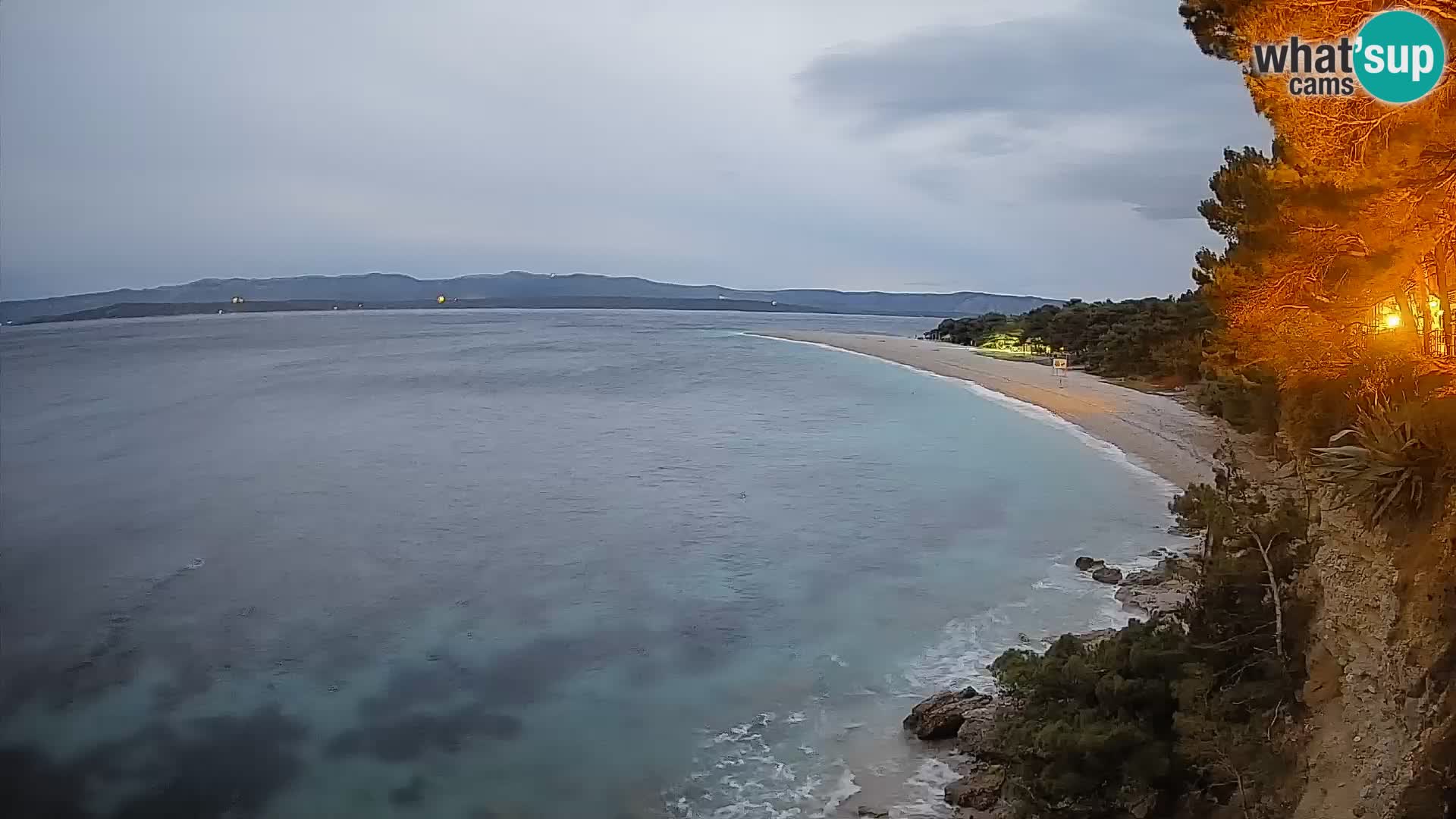 Webcam Bol Zlatni Rat – Vue en direct depuis l’île de Brač