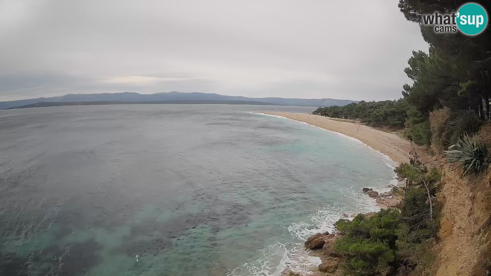 Webcam Bol Zlatni Rat – Live View from Brač Island