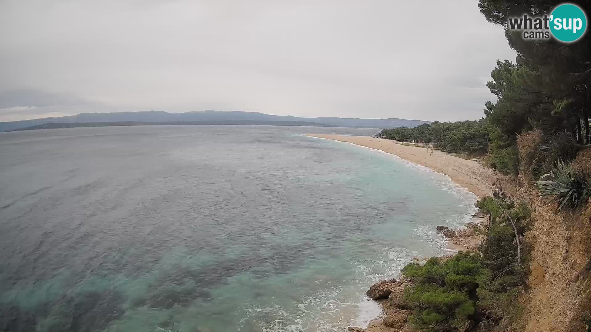 Webcam Bol Zlatni Rat – Live View from Brač Island