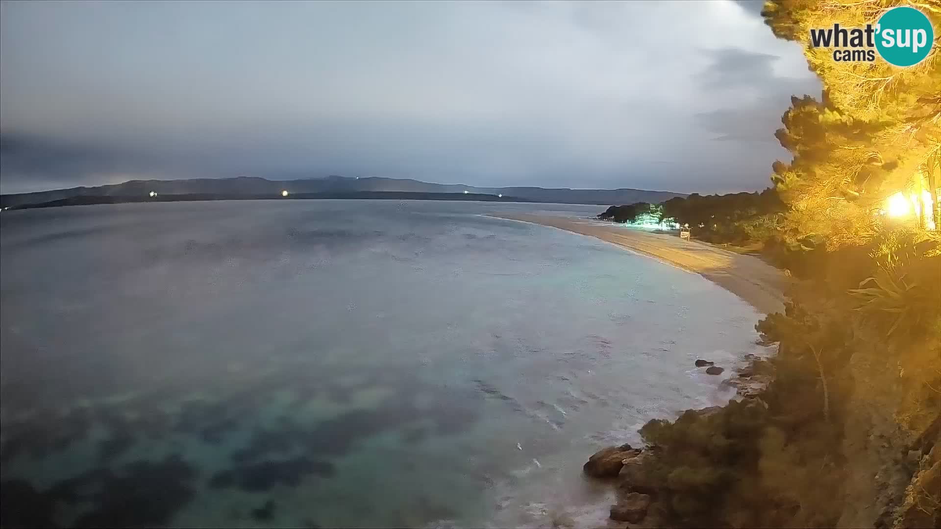 Webcam Bol Zlatni Rat – Vue en direct depuis l’île de Brač