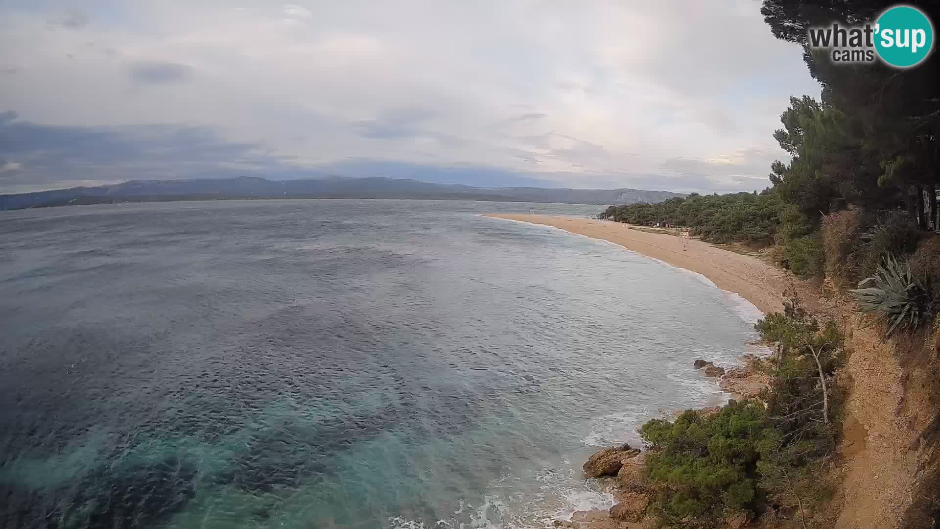Webcam Bol Zlatni Rat – Live View from Brač Island