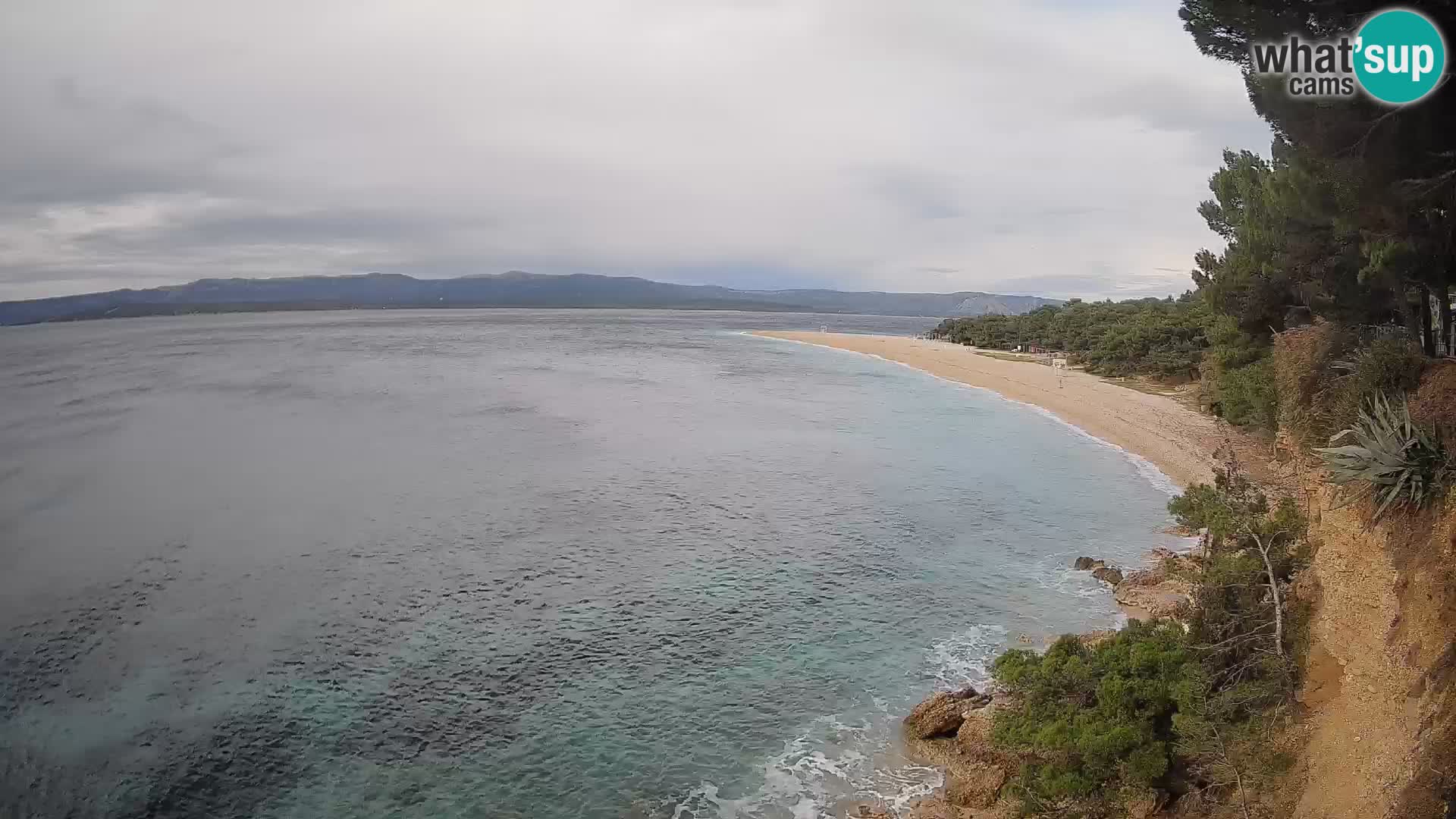 Webcam Bol Zlatni Rat – Live View from Brač Island