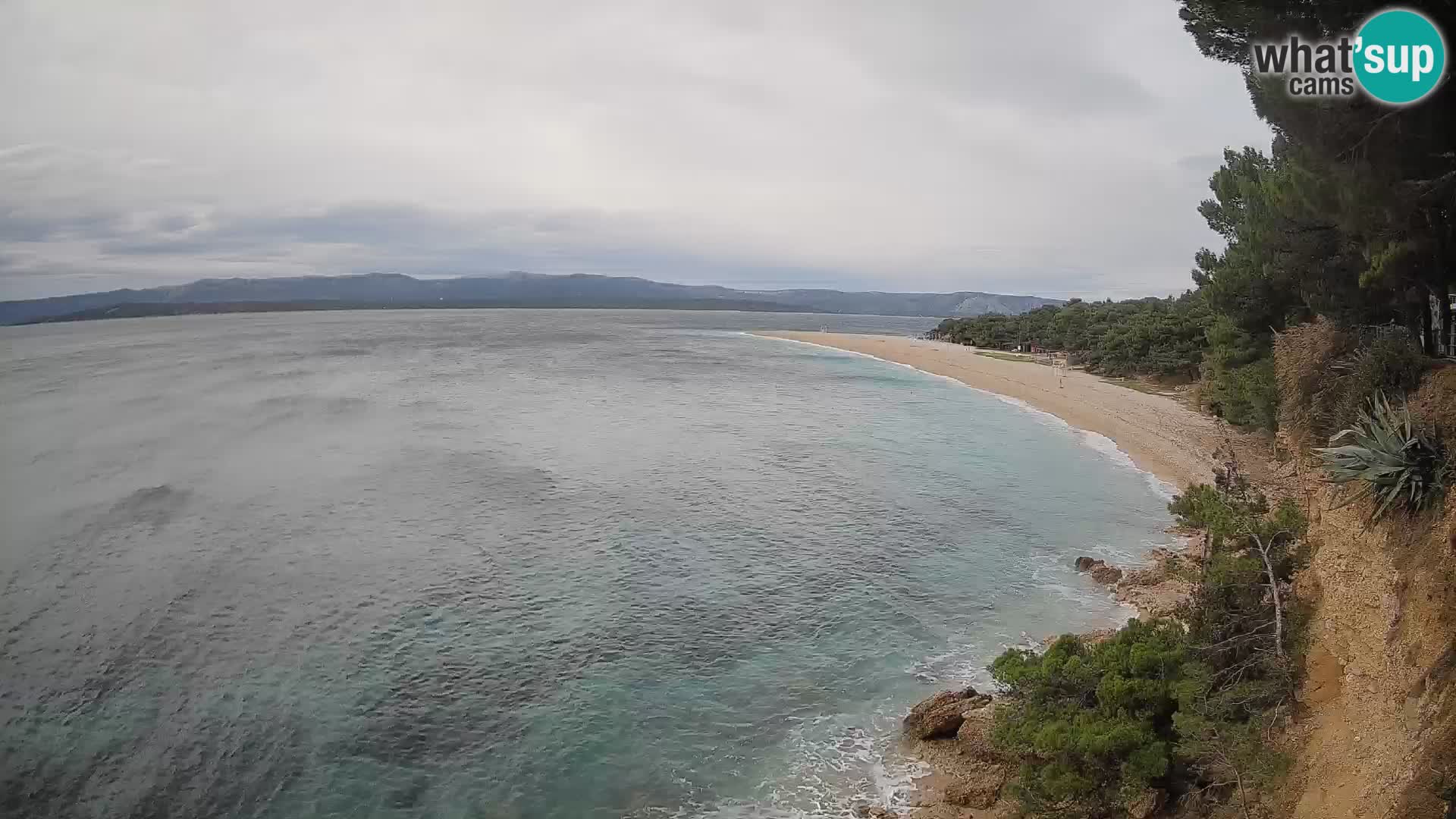 Webcam Bol Zlatni Rat – Live View from Brač Island