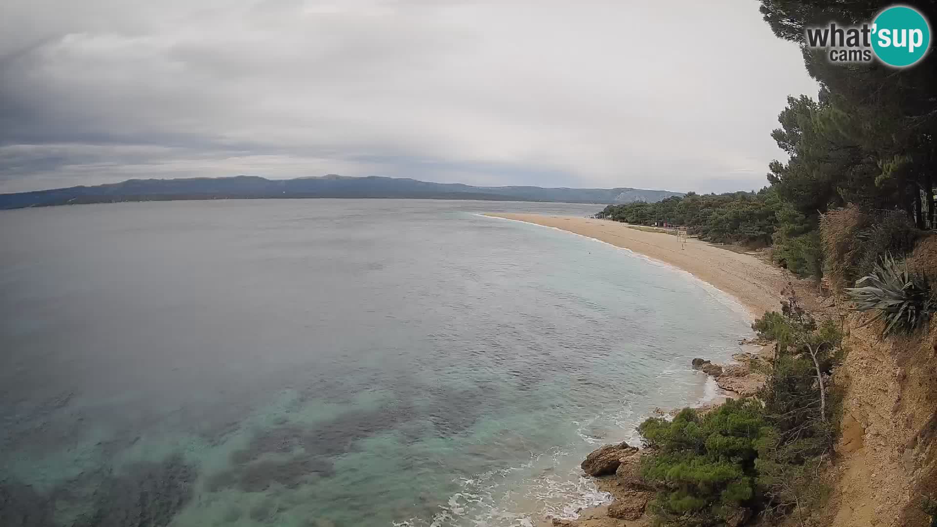 Webcam Bol Zlatni Rat – Live View from Brač Island