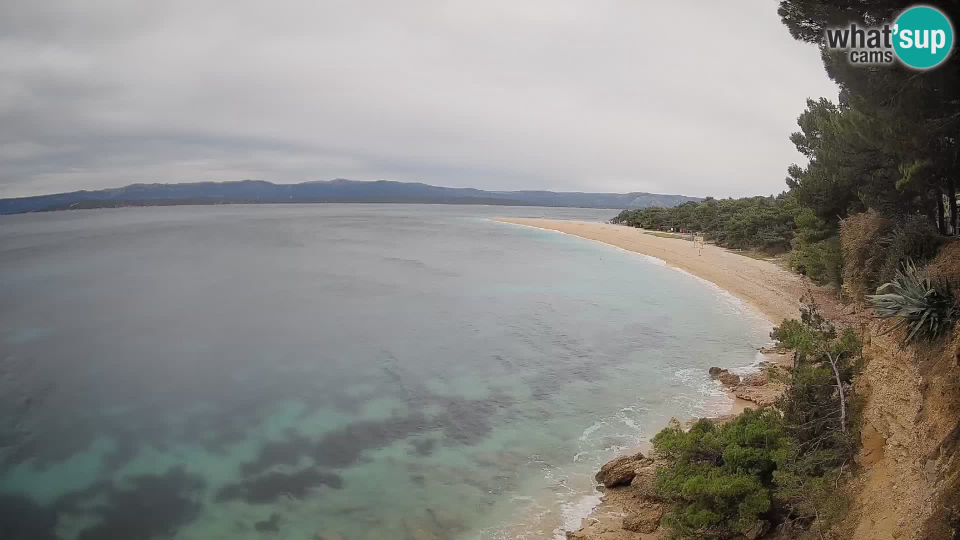 Webcam Bol Zlatni Rat – Vue en direct depuis l’île de Brač