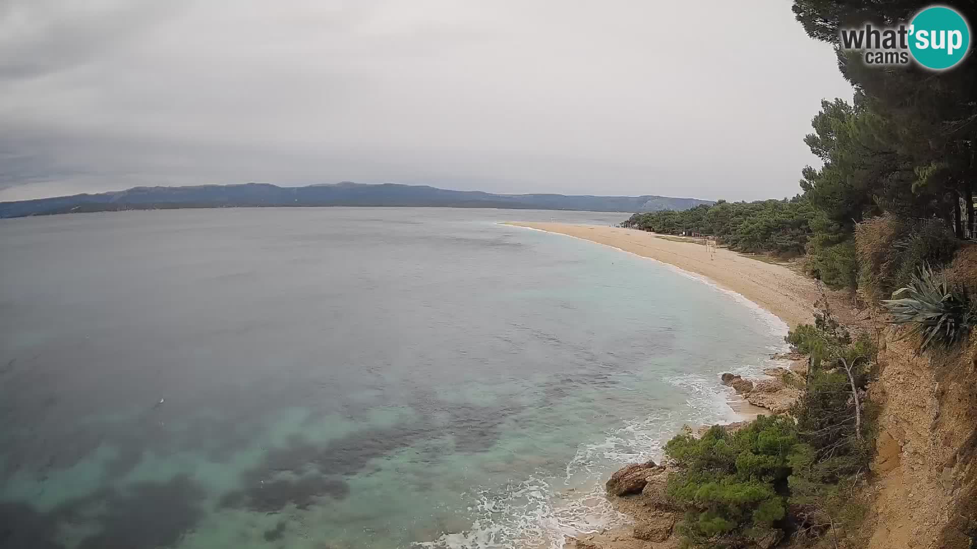 Webcam Bol Zlatni Rat – Live View from Brač Island
