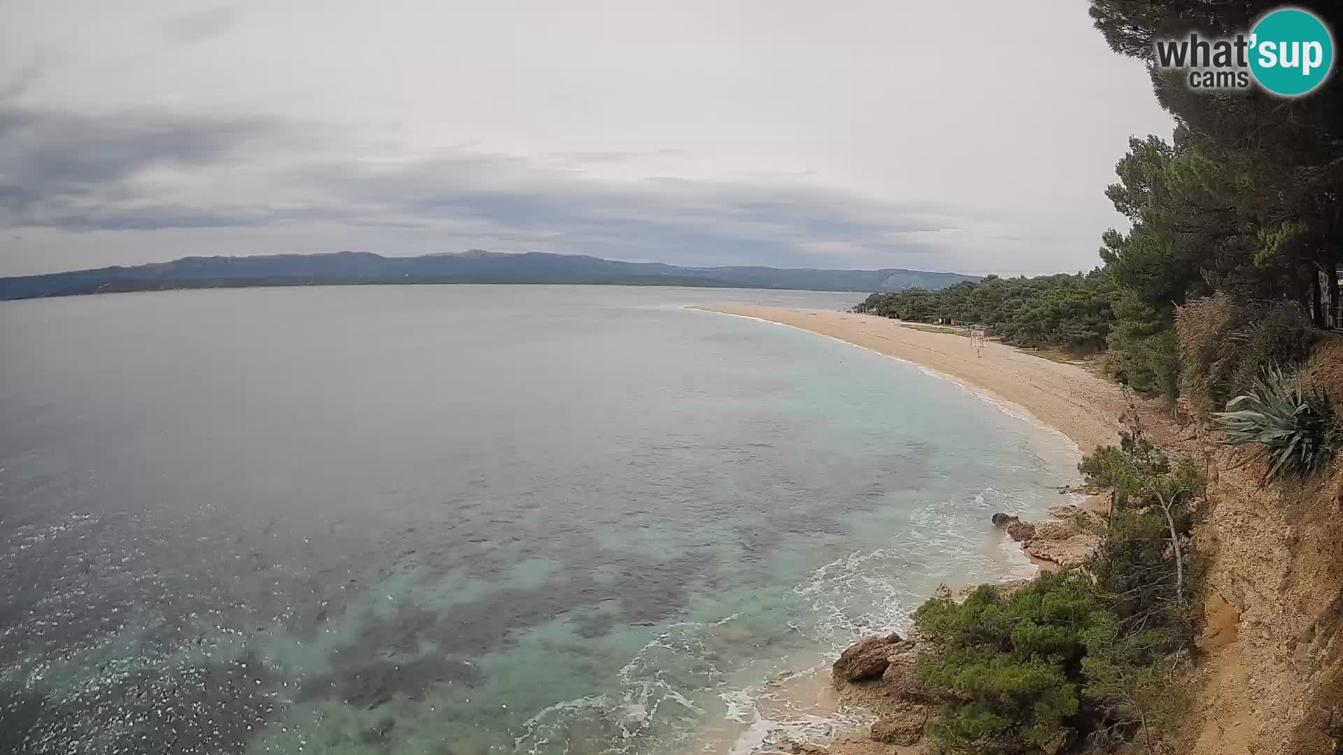 Webcam Bol Zlatni Rat – Live View from Brač Island