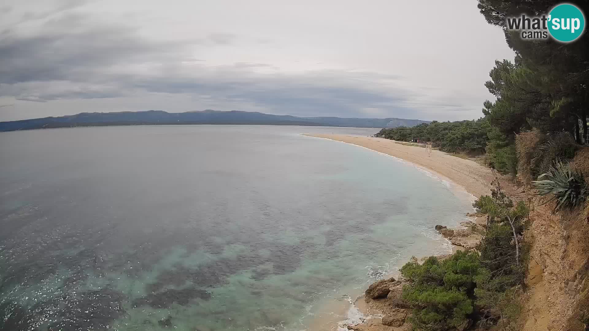 Webcam Bol Zlatni Rat – Live View from Brač Island