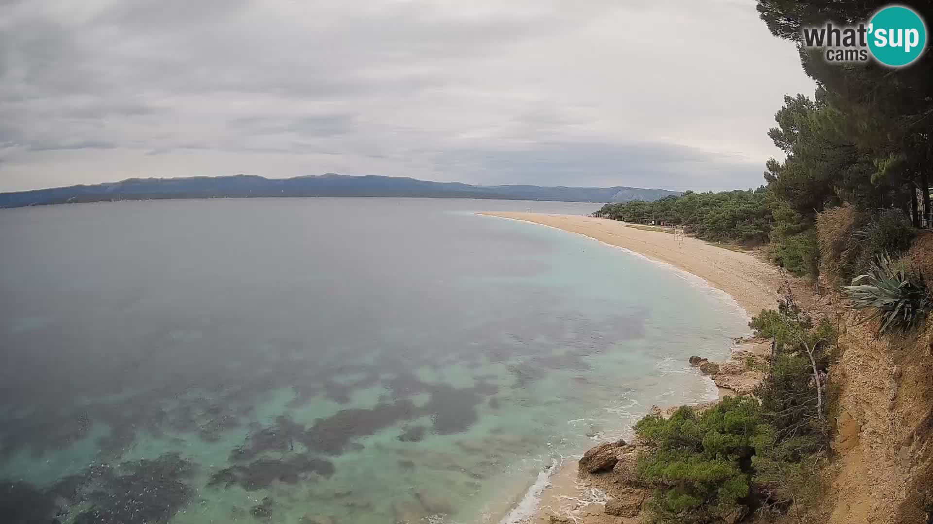 Webcam Bol Zlatni Rat – Live View from Brač Island