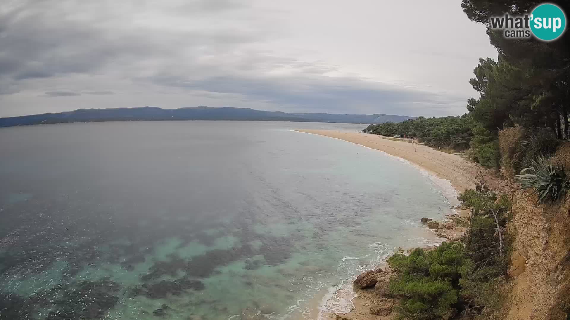 Webcam Bol Zlatni Rat – Vue en direct depuis l’île de Brač